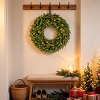 36 in Pre-Lit Norwegian Spruce Christmas Wreath