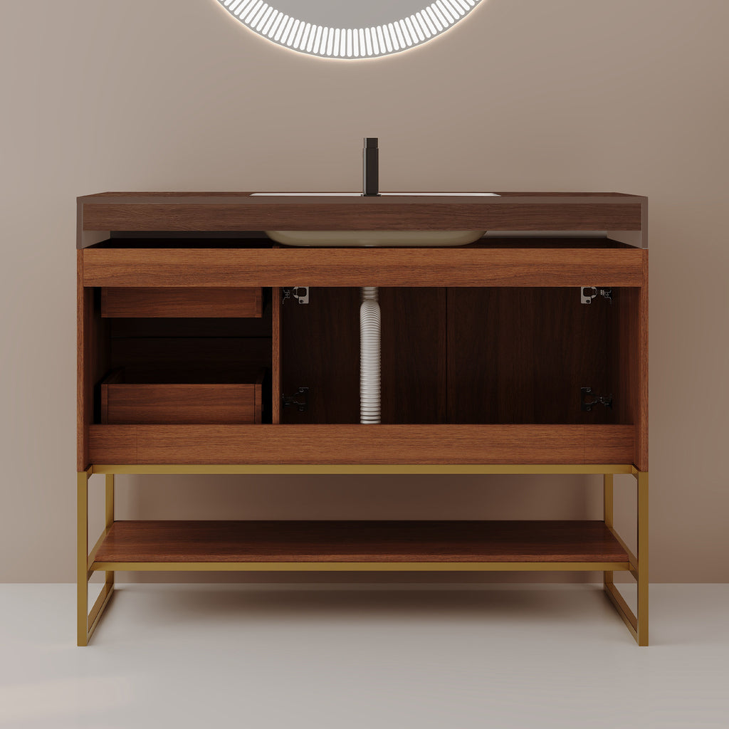 36" Modern Free-Standing Bathroom Vanity