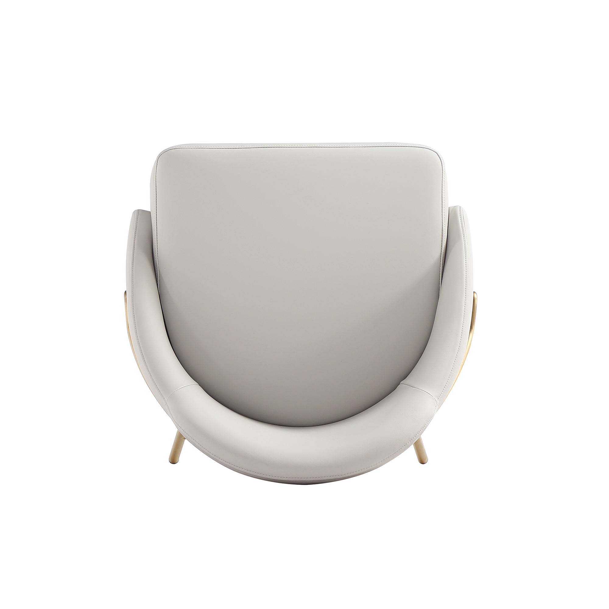 Gracie Metal Upholstered Counter Stool in Stone