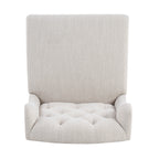 Vienna Contemporary Fabric Tufted Wingback Counter Stools