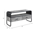 Raziela Concrete TV Stand