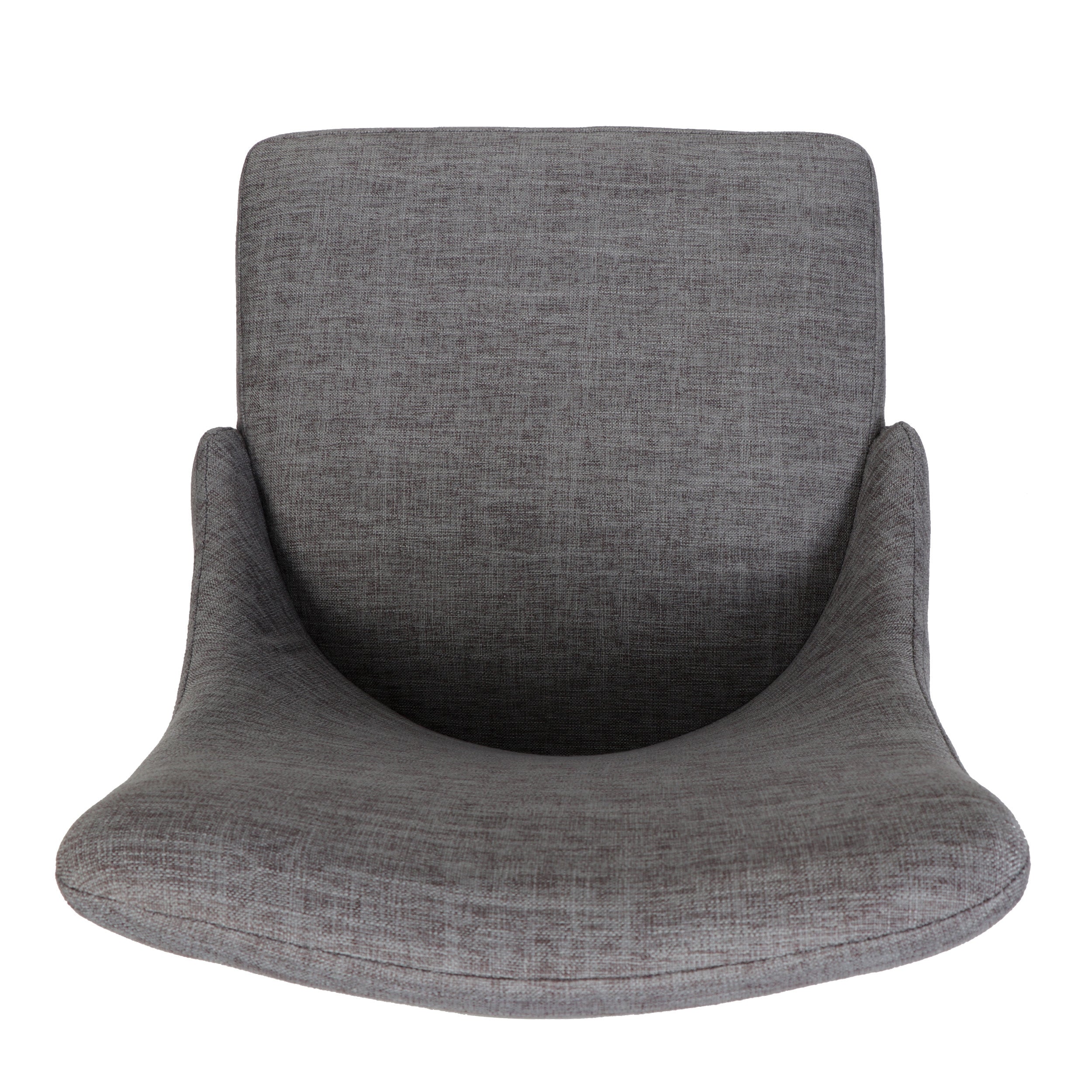Mid Century Modern Fabric Armless Dining Chairs, Set of 2