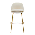 Rio Claro Indoor Metal Upholstered Barstool