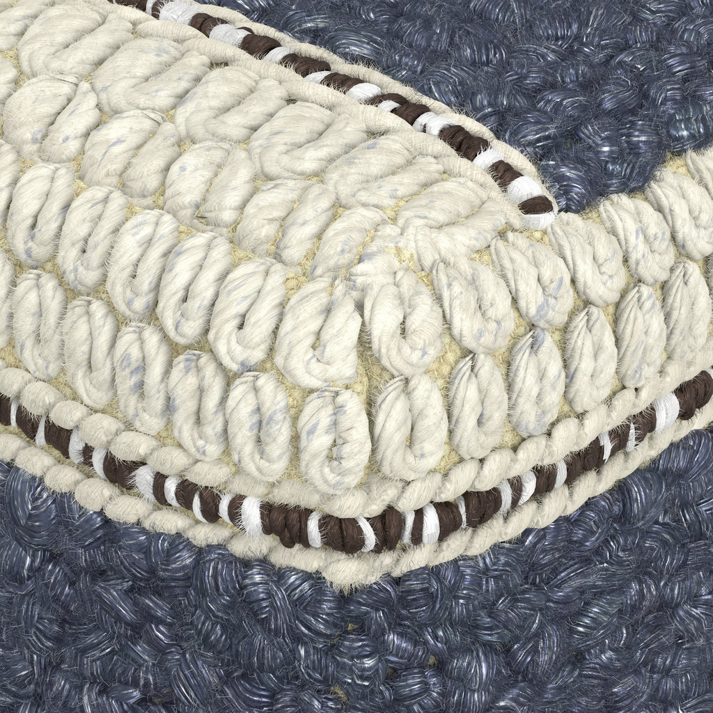 Grady 18 Inch Wide Square Pouf