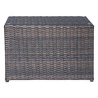 6-Person Wicker Outdoor Seating Group with Cushions