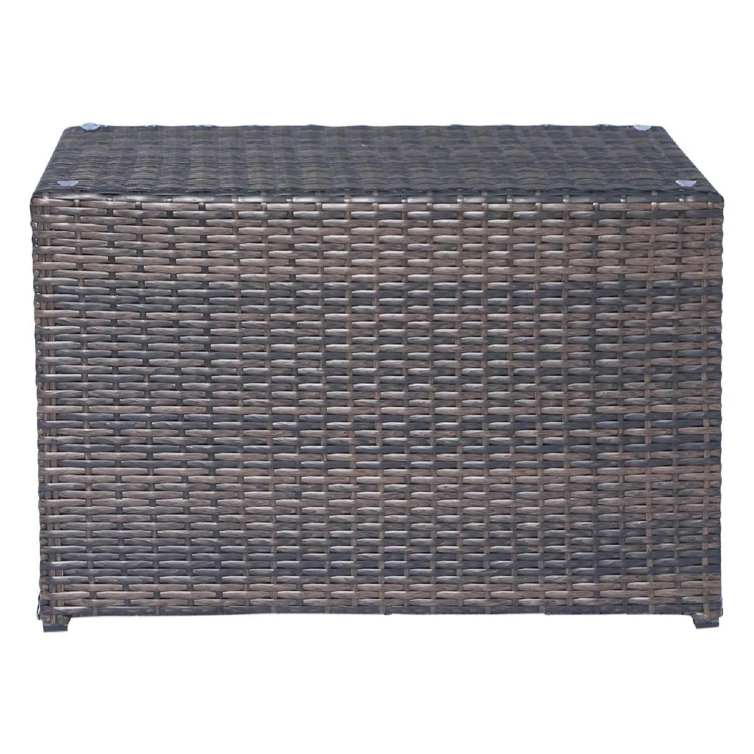 6-Person Wicker Outdoor Seating Group with Cushions