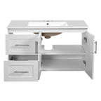 Modern 36" Wall Mounted Bathroom Vanity