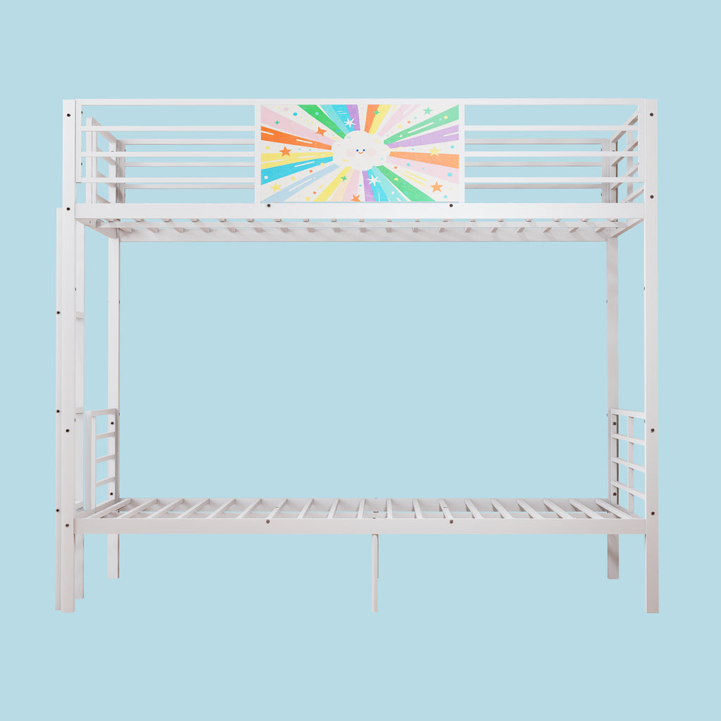 Twin Over Twin Metal Bunk Bed