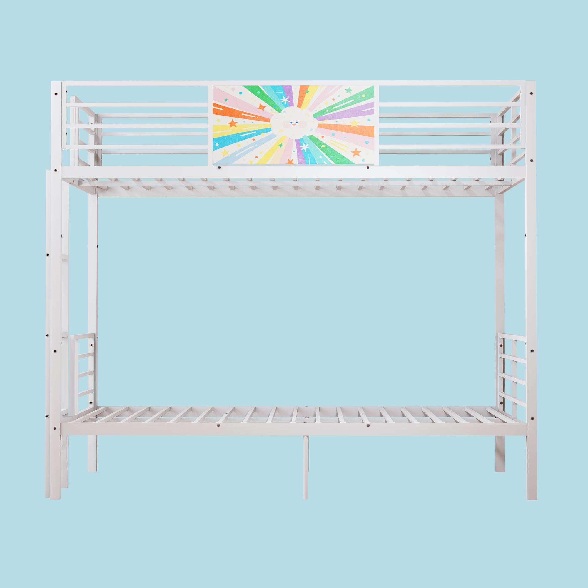 Twin Over Twin Metal Bunk Bed