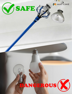 Bulb Changer Kit with 11 FT Pole