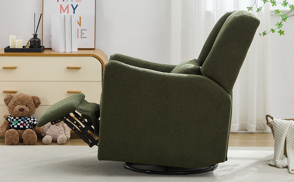29.5'' Wide Wingback Swivel Rocker Recliner Chair