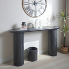 Wood Console Table, Modern