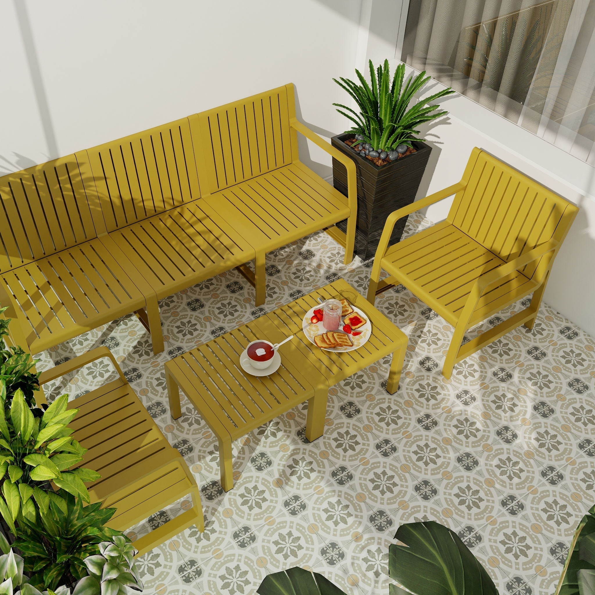 Furniture Set, Waterproof and Durable