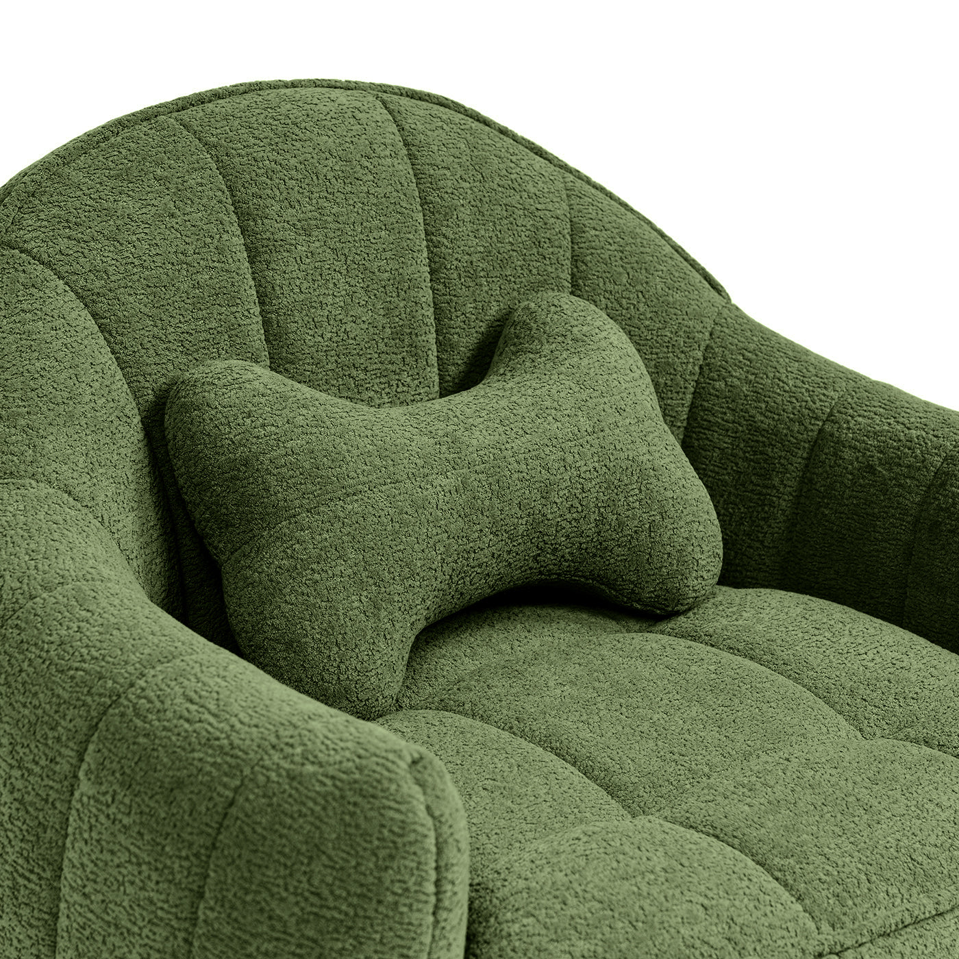 Louie 30.5" Dog Sofa Bed in Moss
