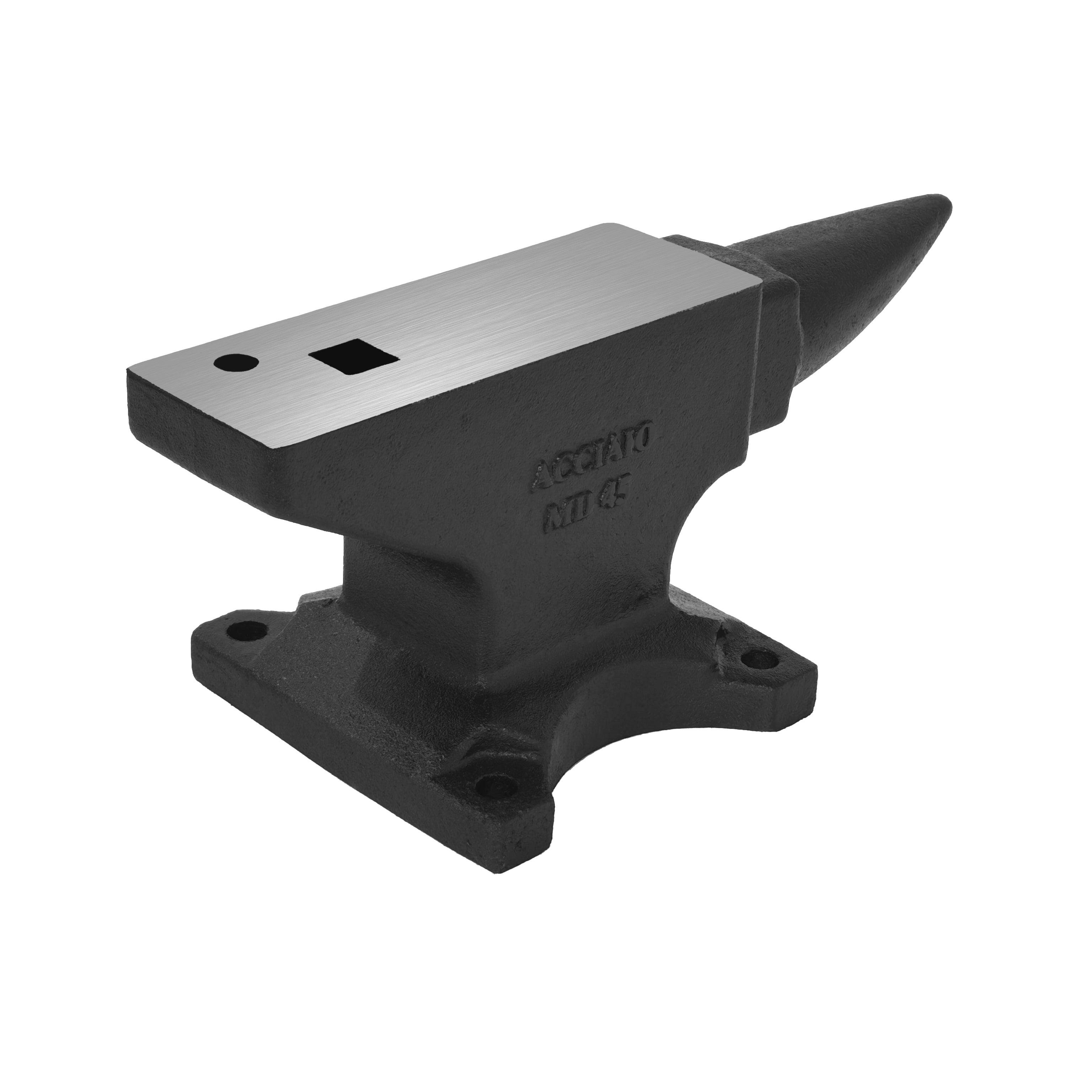 Single Horn Anvil - 45Lbs Cast Steel High Hardness Tool