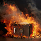 0.54 Cubic Ft Keypad Fireproof Security Safe