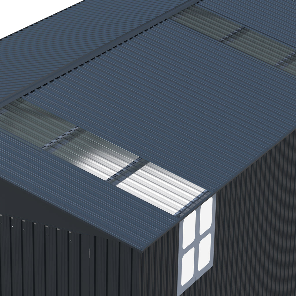 Outdoor Storage Shed 20x13 FT, Metal Garden Shed