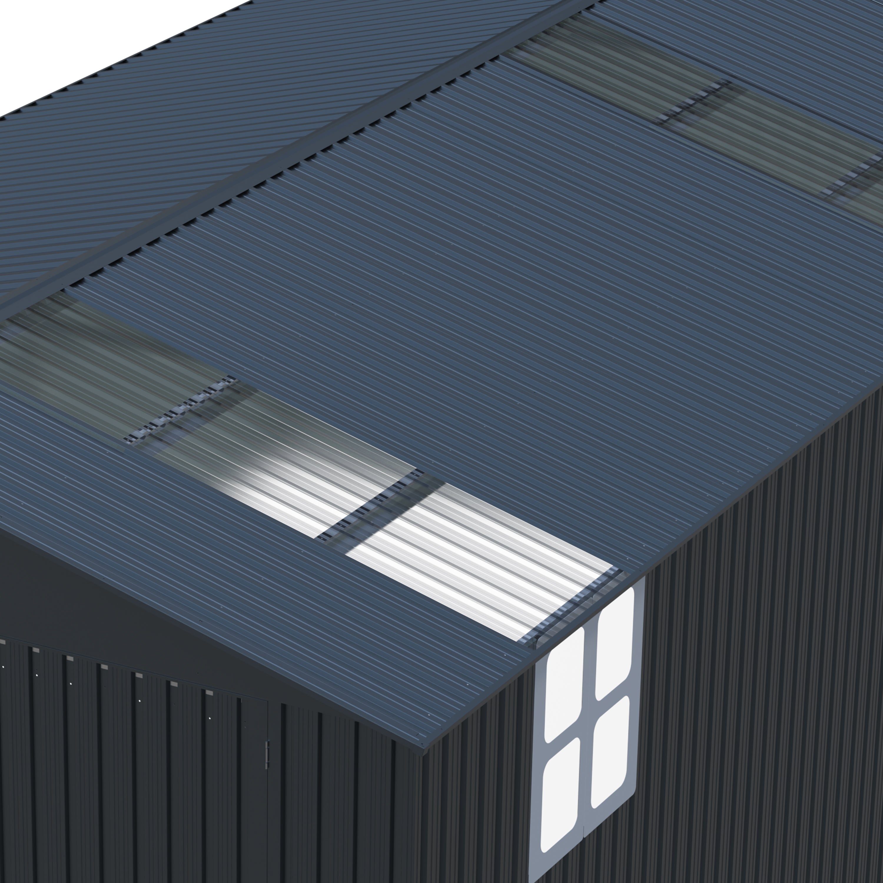 Outdoor Storage Shed 20x13 FT, Metal Garden Shed
