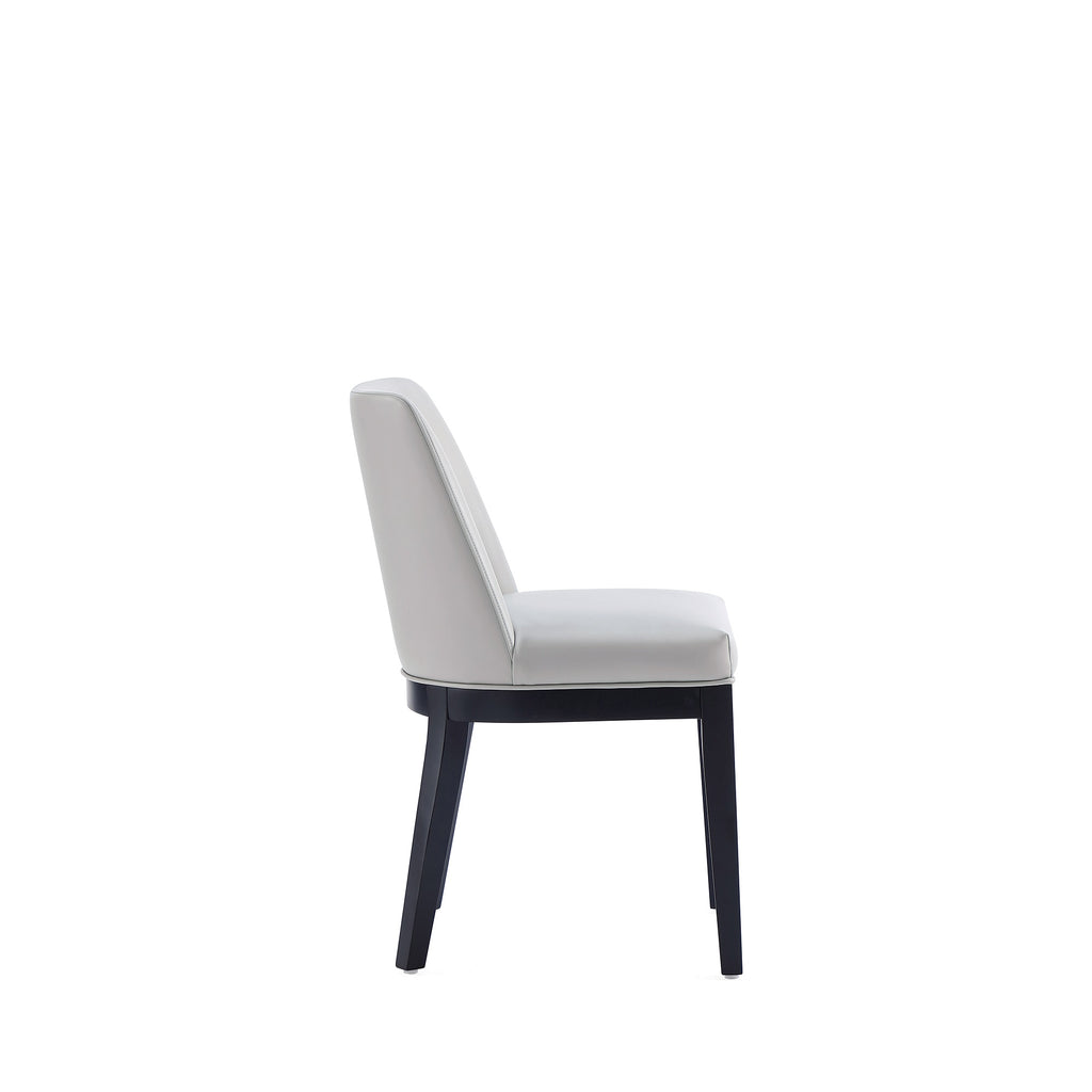 Gansevoort Wood Vegan Leather Dining Chair