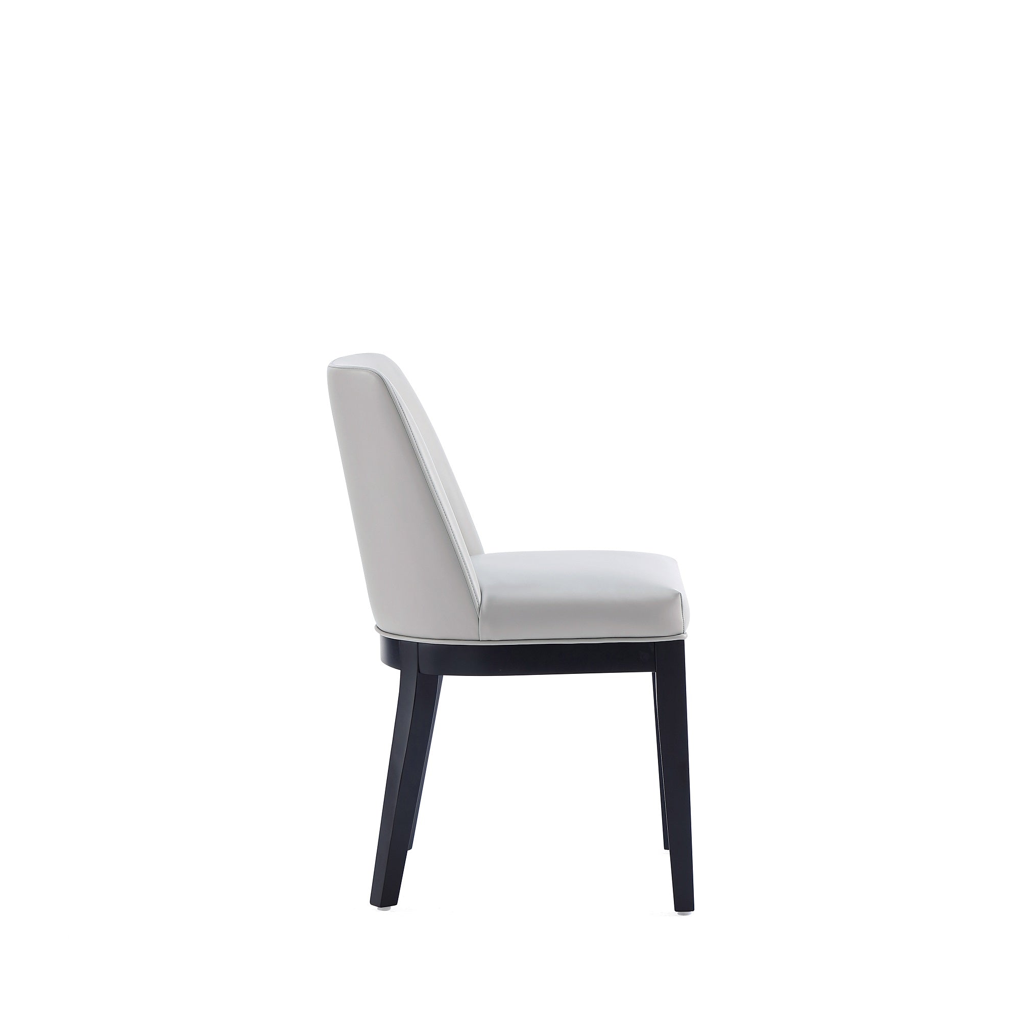 Gansevoort Wood Vegan Leather Dining Chair