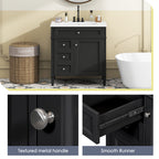 30" Bathroom Vanity with Top Sink