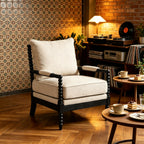 Rubber Wood Accent Chair