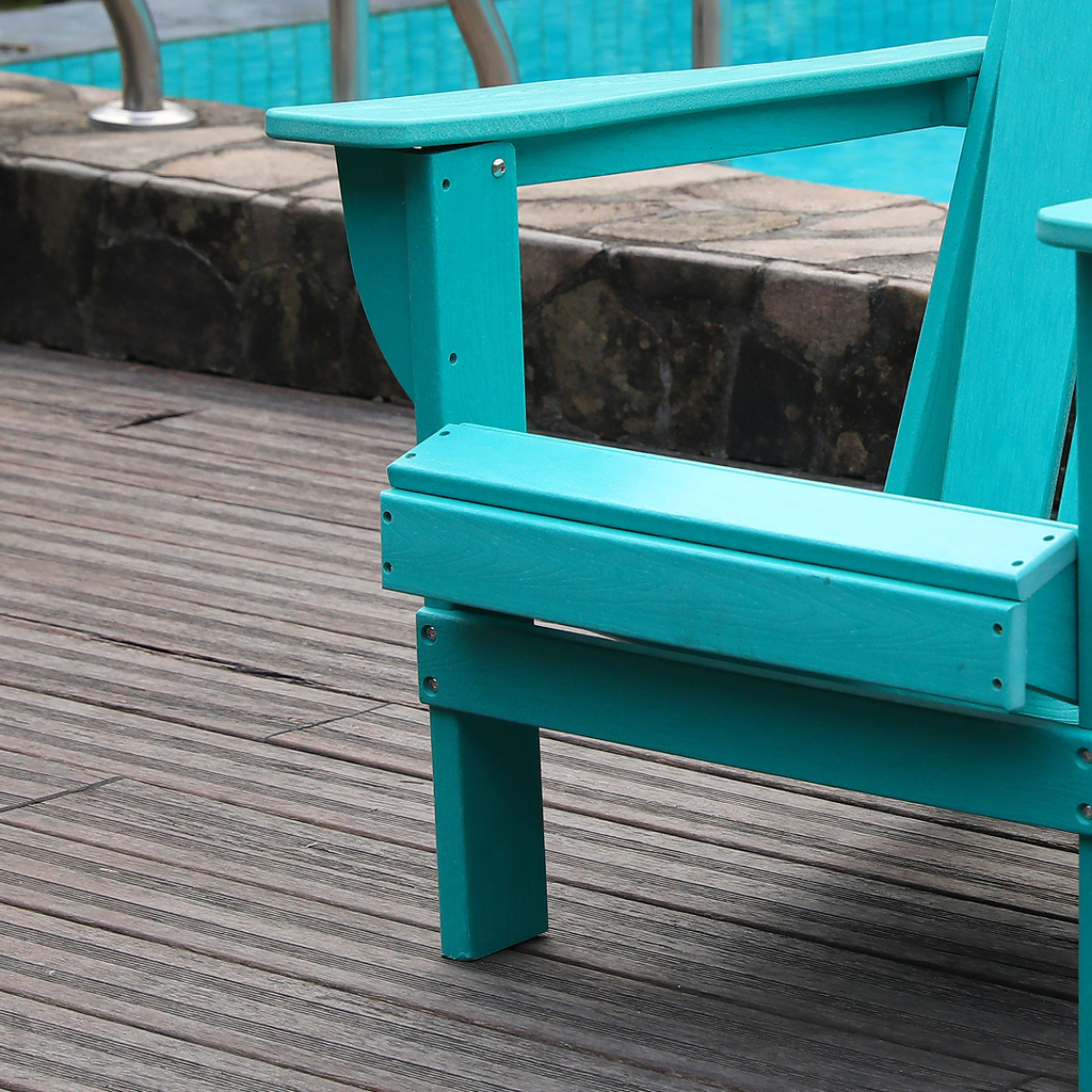 Adirondack Folding Chair with Dual Cup Holders