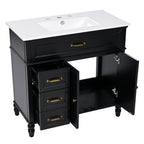 36" Bathroom Vanity with Sink