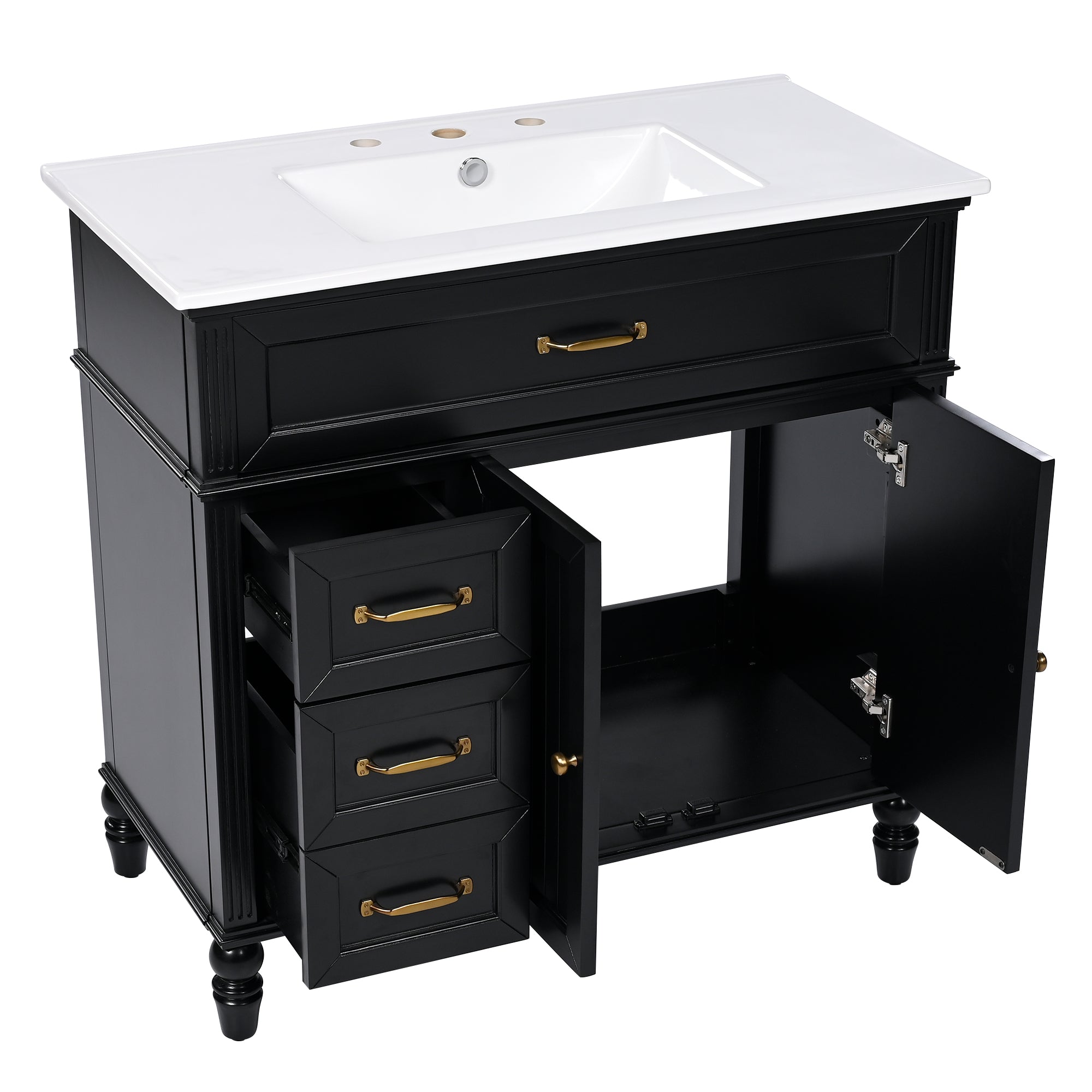 36" Bathroom Vanity with Sink