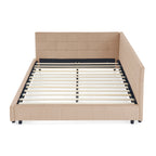 Queen Size Upholstered Tufted Bed Frame