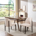 Wooden Dining Chairs Set of 2