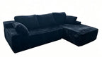 96" Compressed L-Shape Sofa