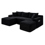 106.3" U-Shaped Cloud Sectional Sofa