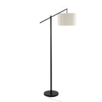69" Contemporary Metal Floor Lamp in Matte