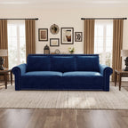 Chesterfield Sofa: 93.7" King Pull Out Sofa Bed