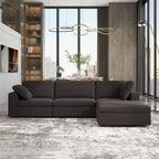 Cecilia Modular Corner Sectional Modern Fabric Sofa