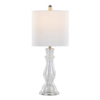 Bishop 24" Contemporary Glass Table Lamp