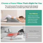 27° Ergonomic Memory Foam Support Pillow for Couples