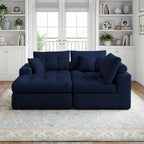 Corduroy Corner Chaise Compression Sofa Bed