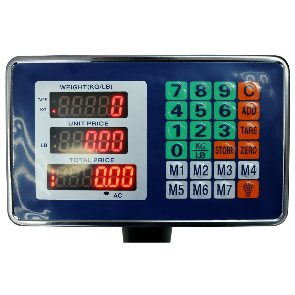 660lbs Weight Computing Digital Scale Floor Platform Scale