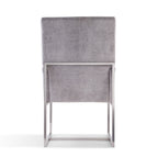 Element Metal Velvet Dining Chair