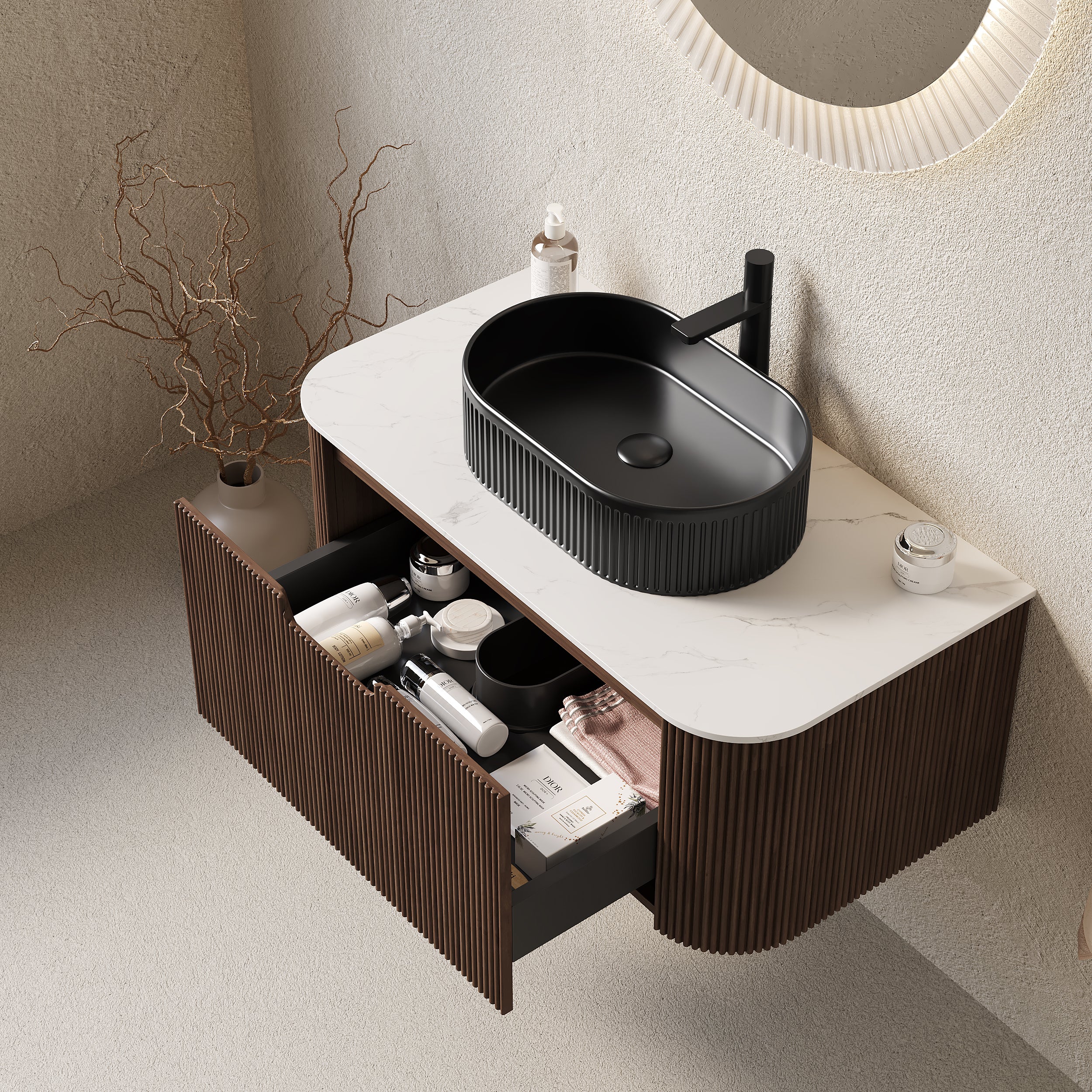DINA 36" Bathroom Vanity with Sink