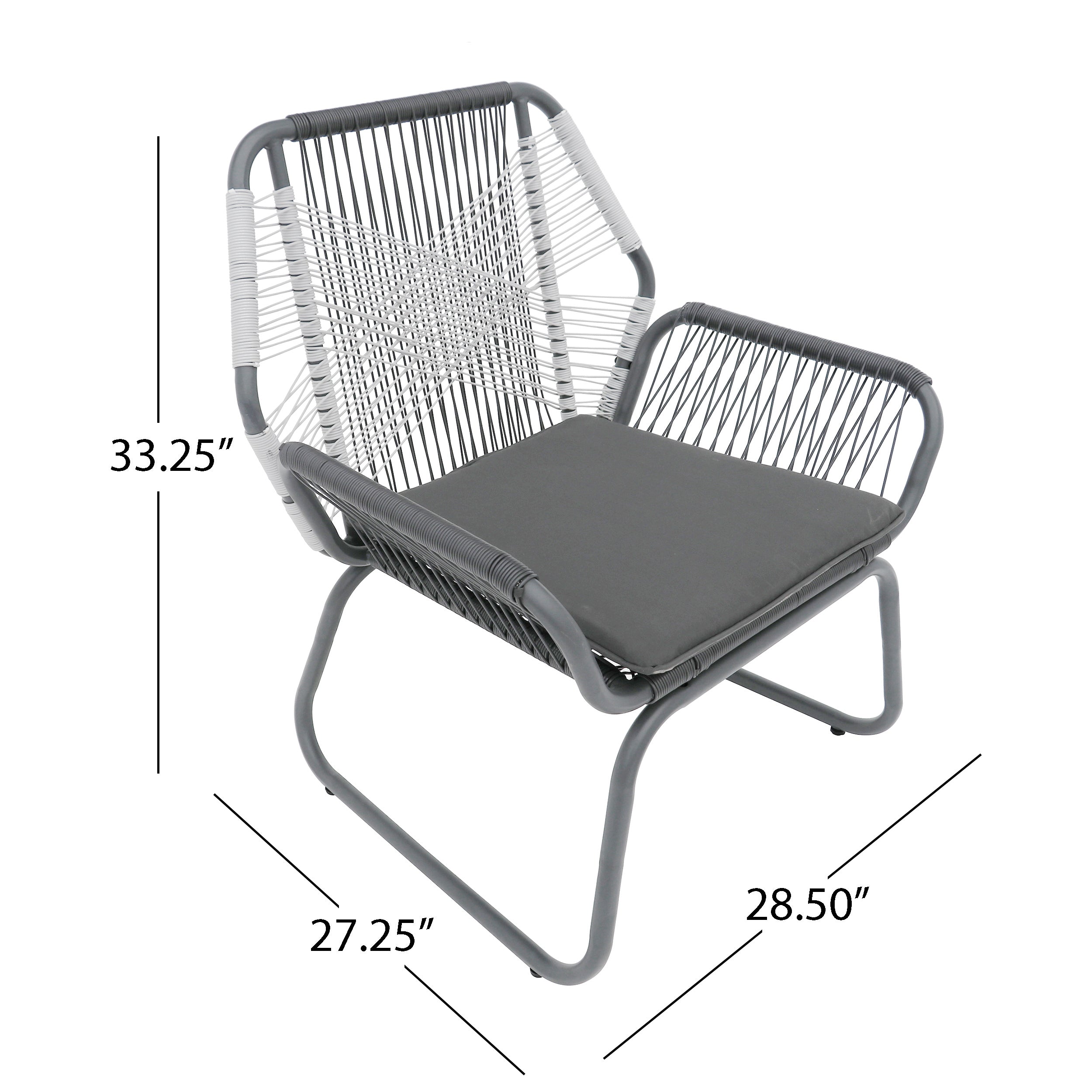 Milan 3PC Chat Set