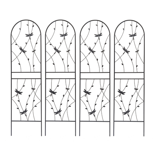 2 Pack Metal Garden Trellis - Rustproof Trellis for Climbing Plants