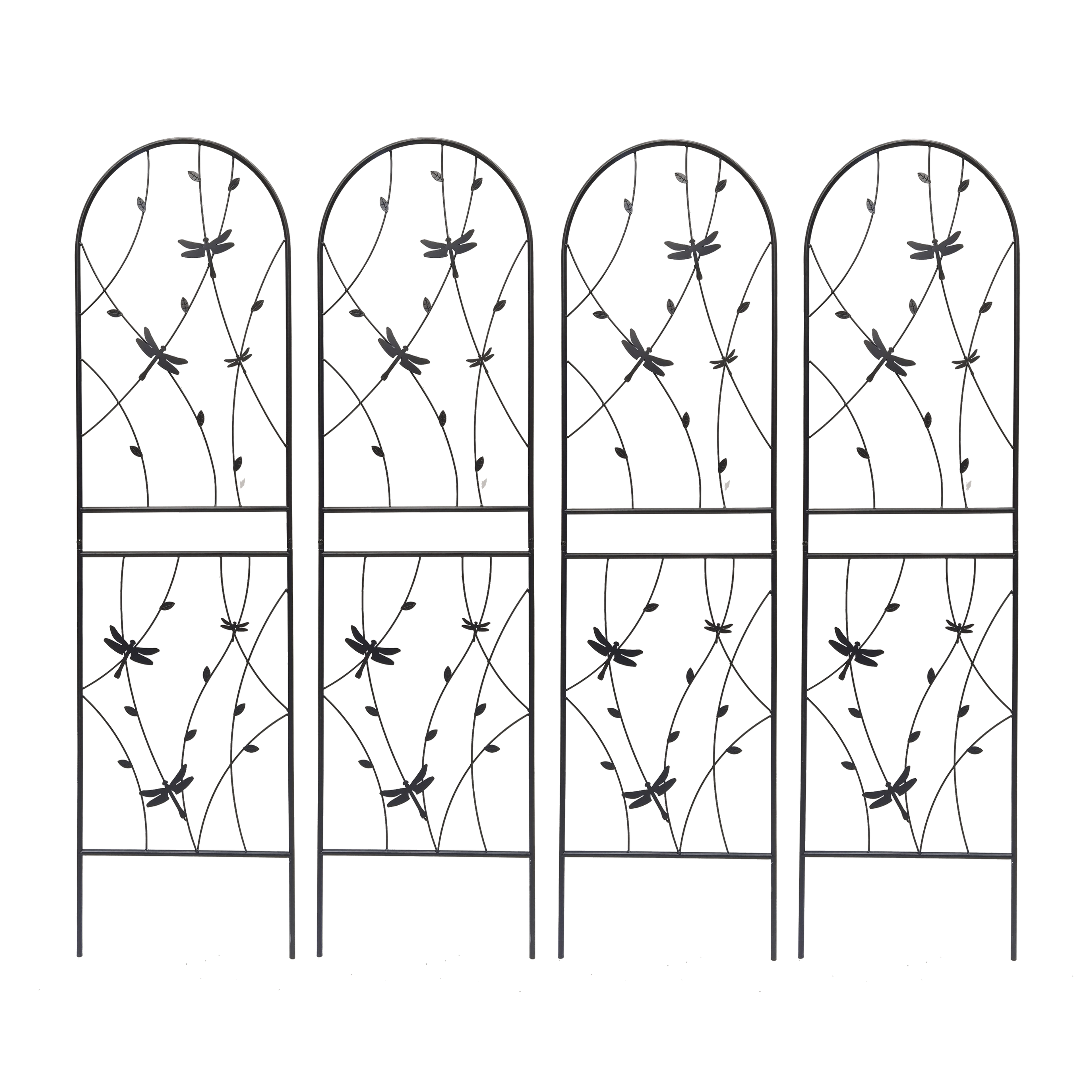 4 Pack Metal Garden Trellis 71" x 19.7"