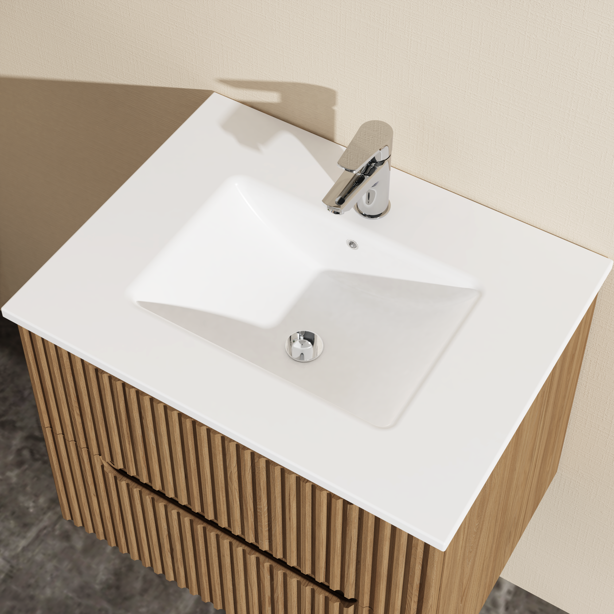Goodyo 24" Wall-Mount Bathroom Vanity Cabinet