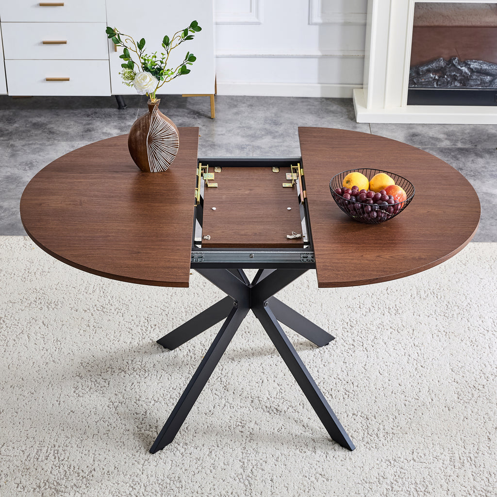 Extendable Round Dining Table (43" to 54")