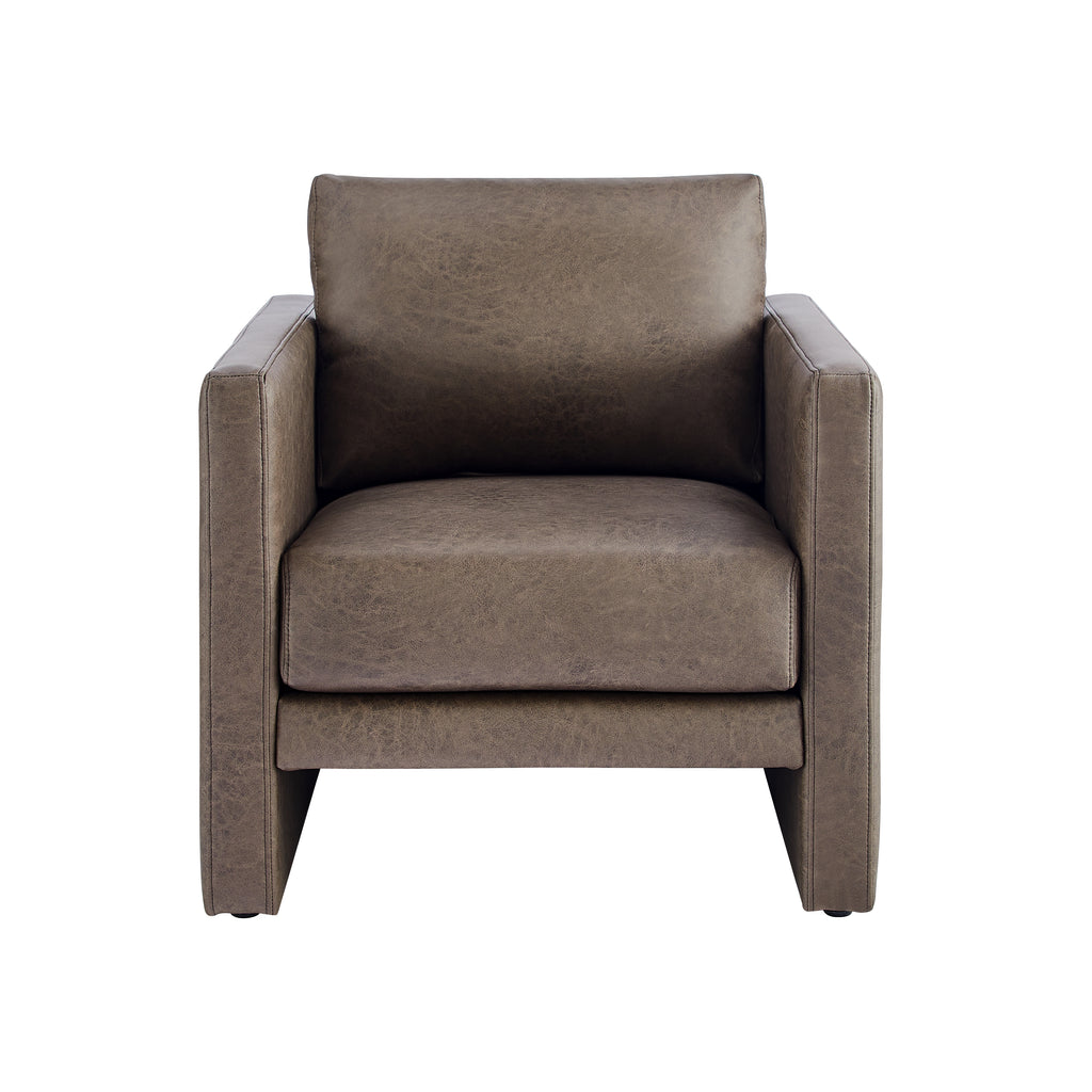 Tulo Faux Leather Club Chair