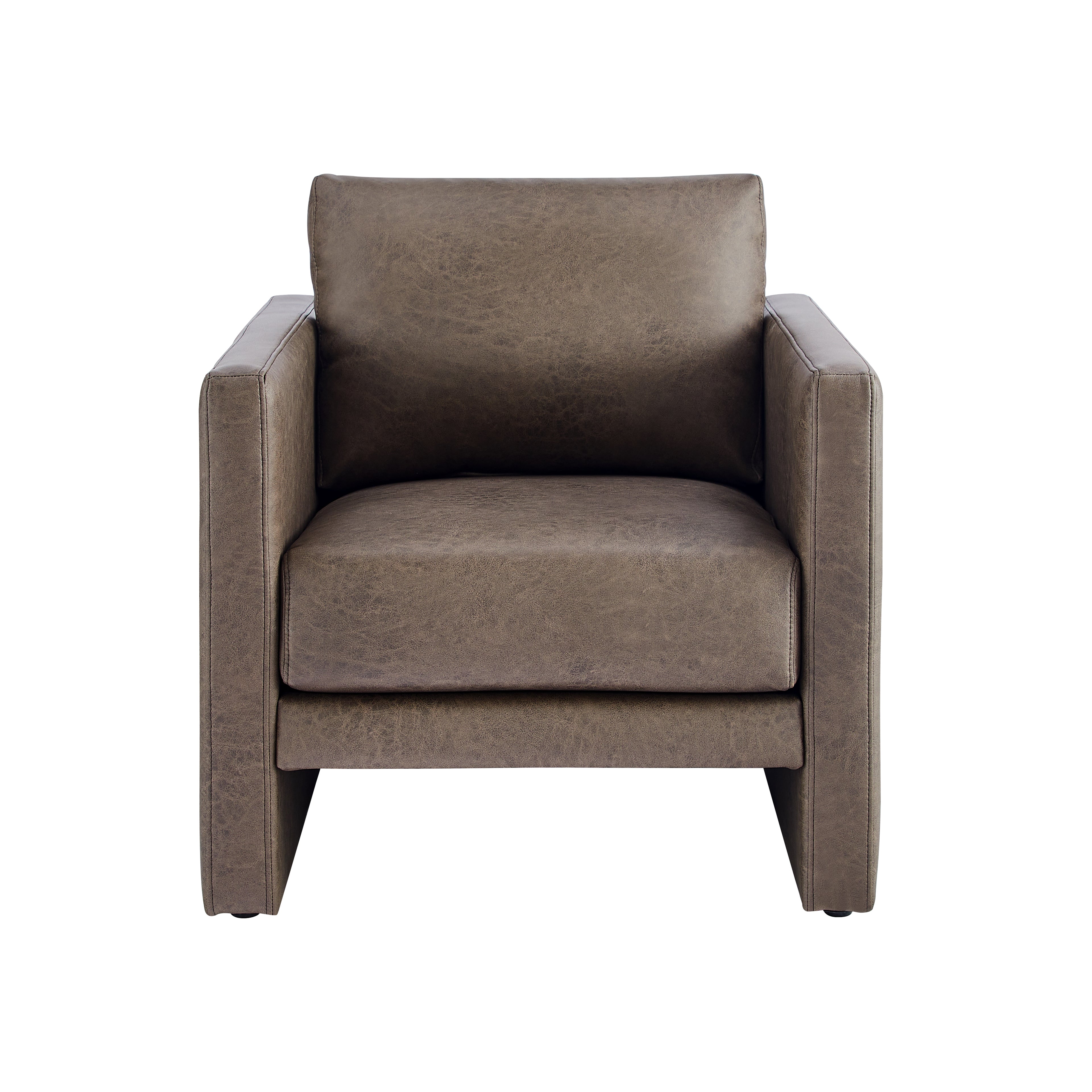 Tulo Faux Leather Club Chair
