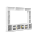 All-in-One Modern Entertainment Center for TVs Up to 80"